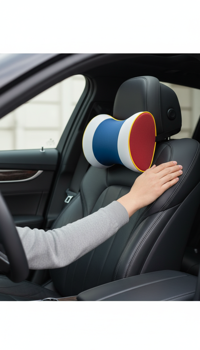 Neck Rest With Adjustable Strap