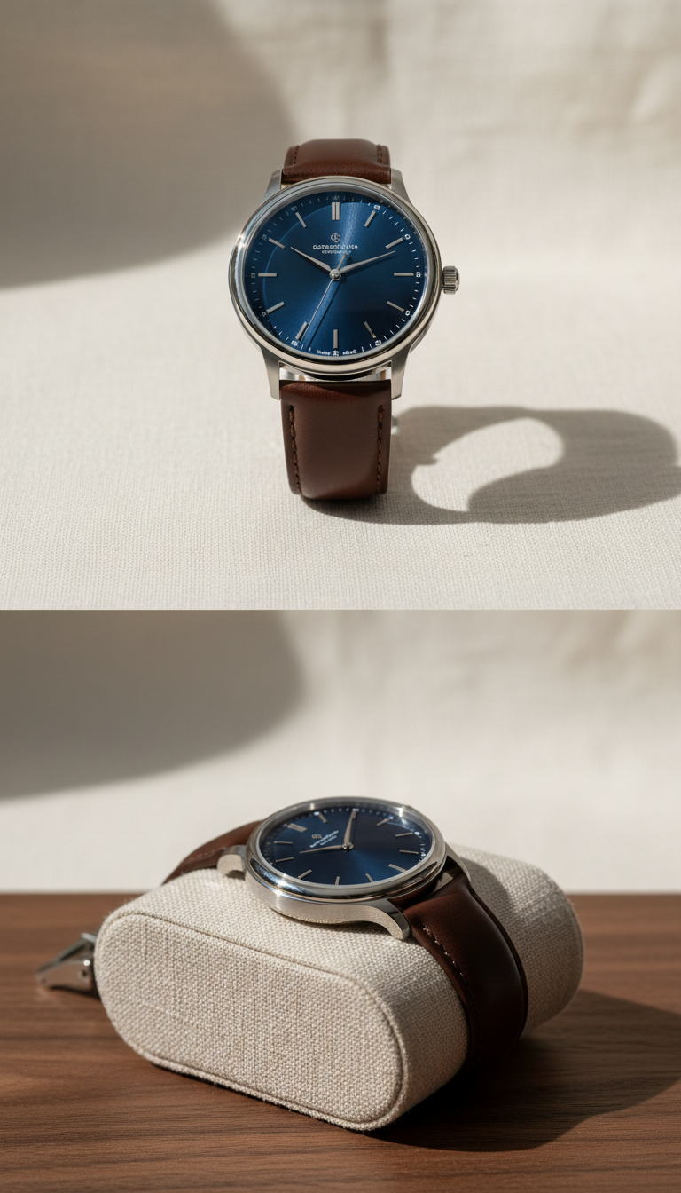 Sapphire crystal automatic watch