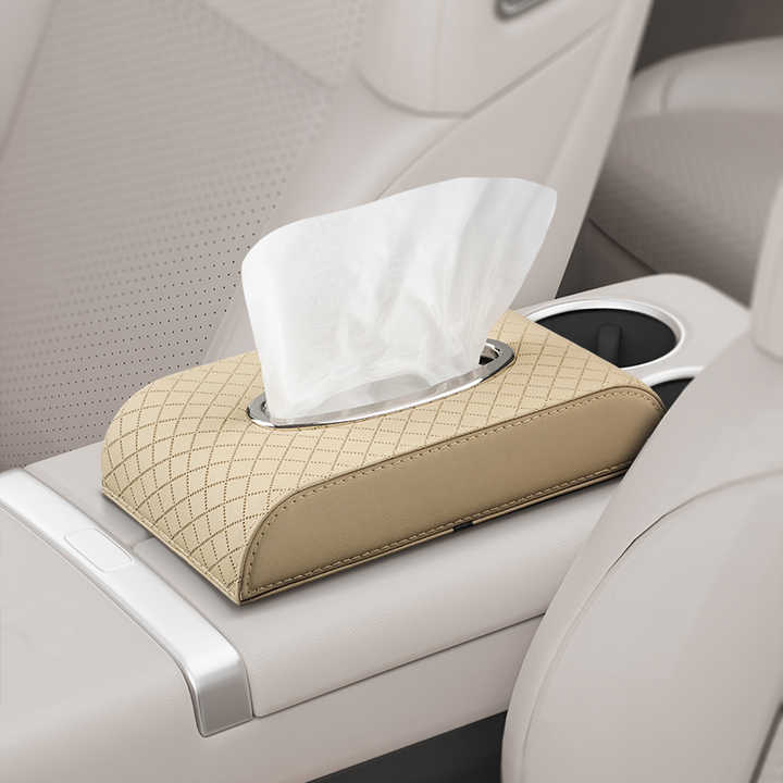 Premium Car Tissue Box | Steerio