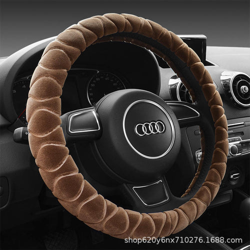 Premium Car Steering Wheel Cover Fur  | Steerio